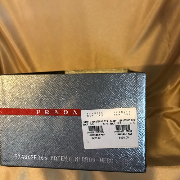 Like new black Prada “heels” size 7.5 - Picture 3 of 7